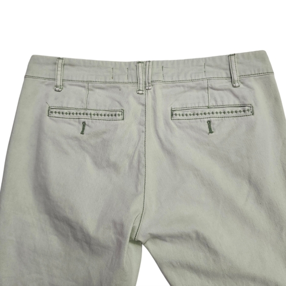 Anthropologie Pilcro Hyphen Fit Distressed Chinos Women's Size 27 Light Green - Picture 7 of 16